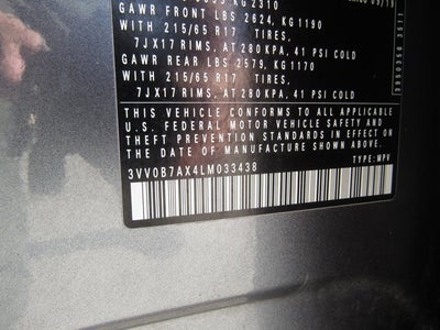 2020 Volkswagen Tiguan S