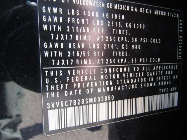 2025 Volkswagen Taos S