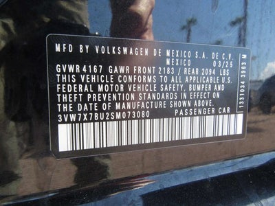 2025 Volkswagen Jetta SE