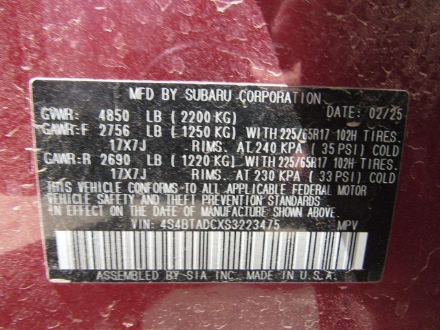 2025 Subaru Outback Premium