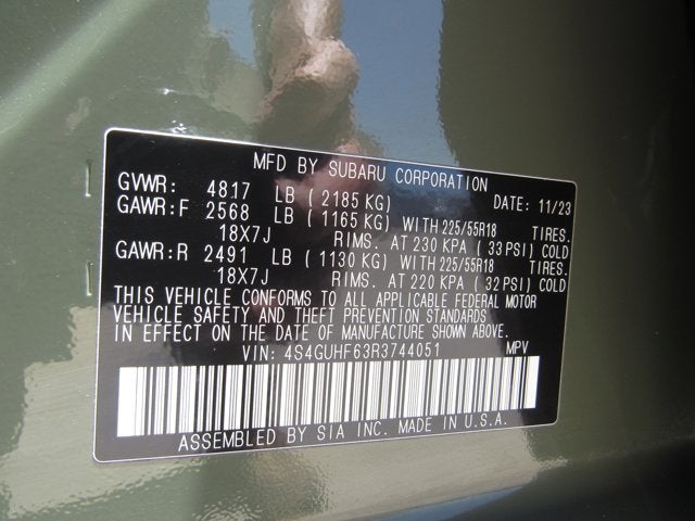 2024 Subaru Crosstrek Sport