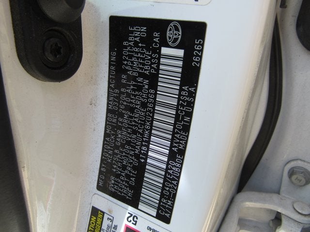 2019 Toyota Camry SE