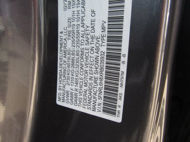 2024 Honda Odyssey Touring