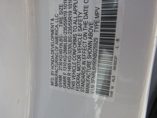 2022 Honda Odyssey Elite