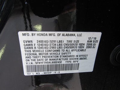 2020 Honda Passport EX-L