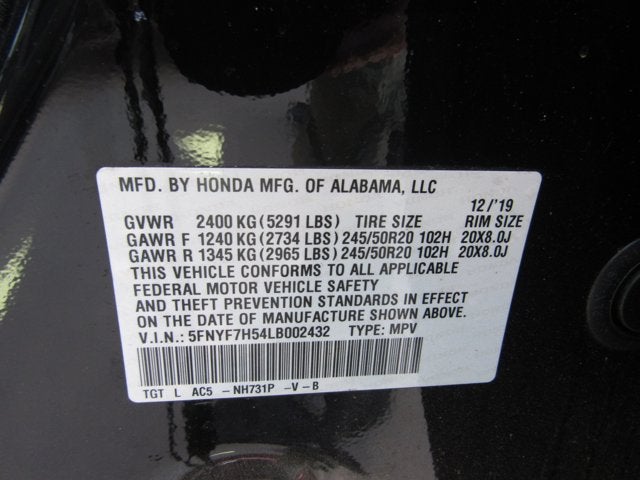 2020 Honda Passport EX-L