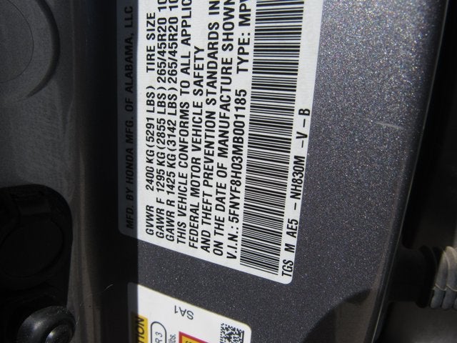 2021 Honda Passport Elite