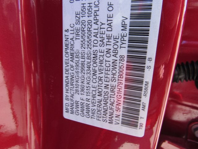 2026 Honda Pilot Touring