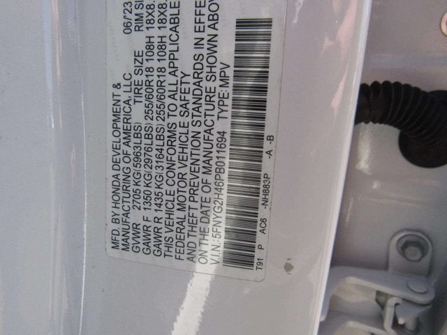 2023 Honda Pilot EX-L 8 Passenger