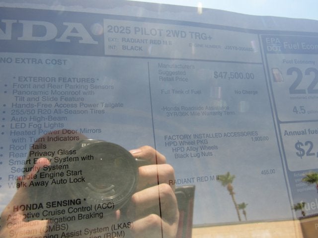 2025 Honda Pilot Touring+