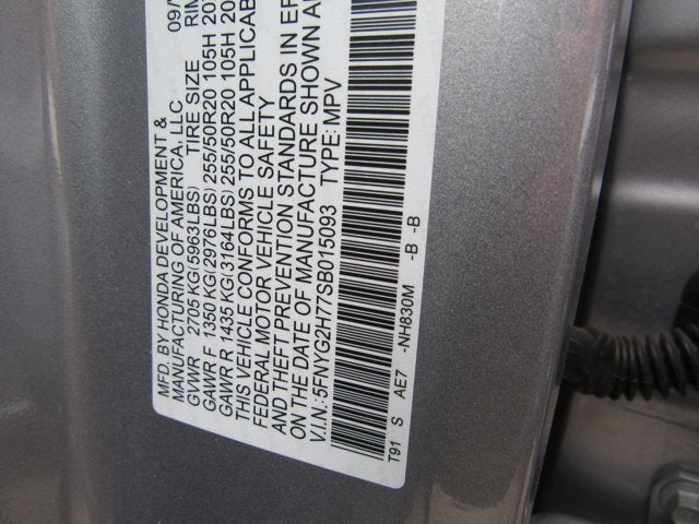 2025 Honda Pilot Touring