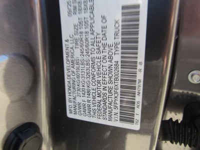 2026 Honda Ridgeline TrailSport