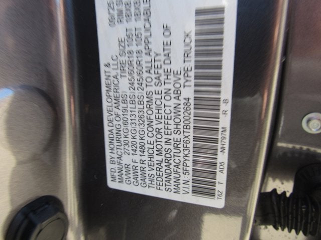 2026 Honda Ridgeline TrailSport