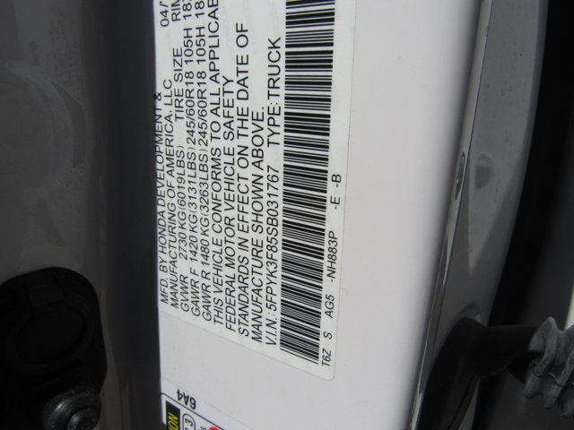 2025 Honda Ridgeline Black Edition