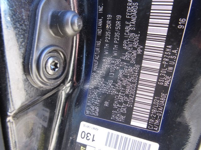 2020 Toyota Sienna SE