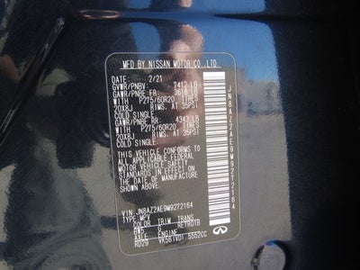 2021 INFINITI QX80 LUXE