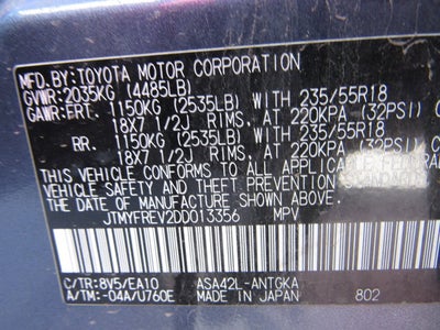 2013 Toyota RAV4 Limited