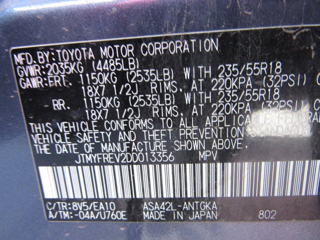 2013 Toyota RAV4 Limited