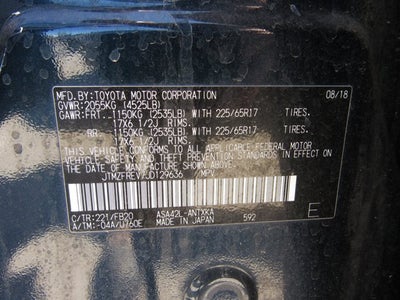 2018 Toyota RAV4 LE