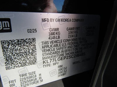 2025 Chevrolet Trax 1RS