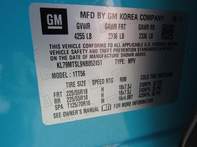 2022 Chevrolet Trailblazer RS