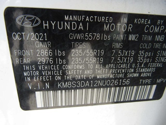2022 Hyundai Santa Fe Hybrid SEL Premium