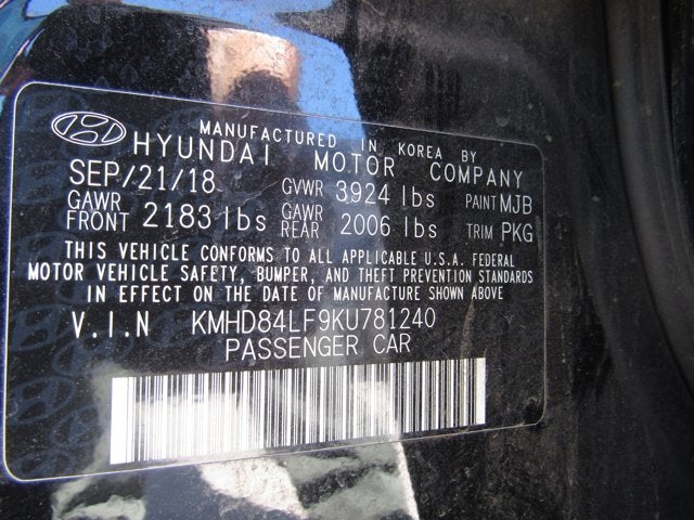 2019 Hyundai Elantra SEL