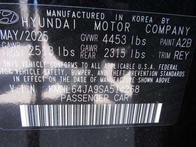 2025 Hyundai Sonata SEL