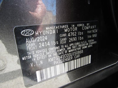 2025 Genesis G70 2.5T