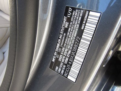 2018 Mercedes-Benz E-Class E 300