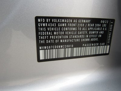 2022 Volkswagen Golf GTI S