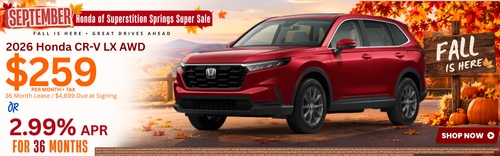 Best Honda CR-V Lease Deals and Sale Prices In Phoenix AZ