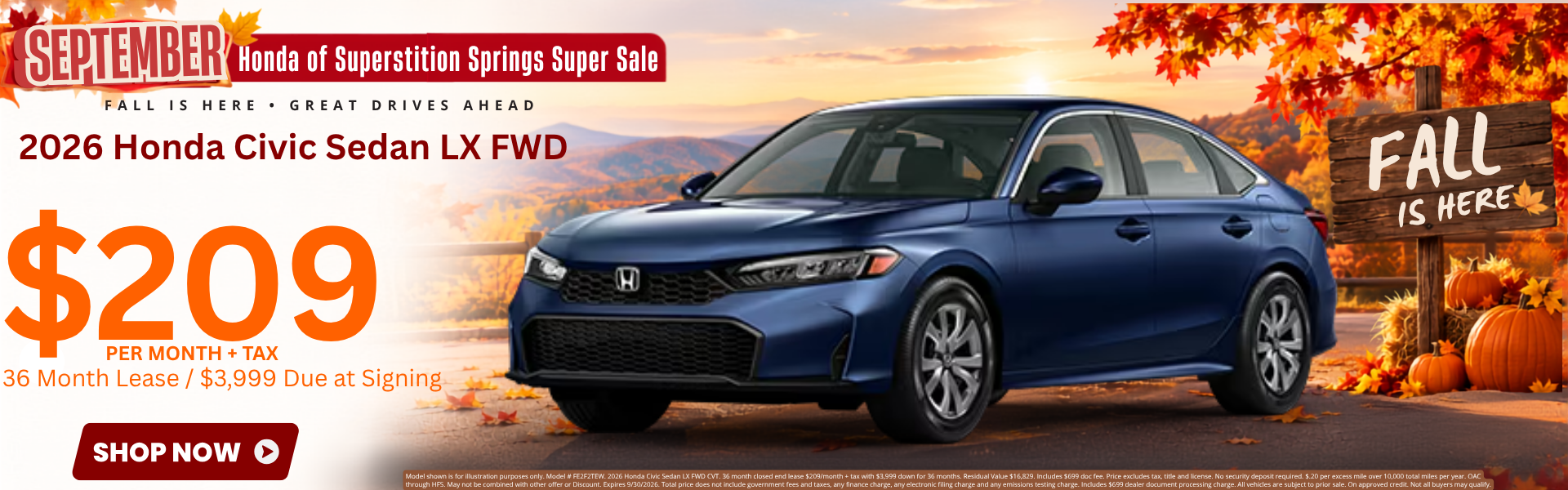 Best Honda Civic Sedan Lease Deals and Sale Prices In Phoeni