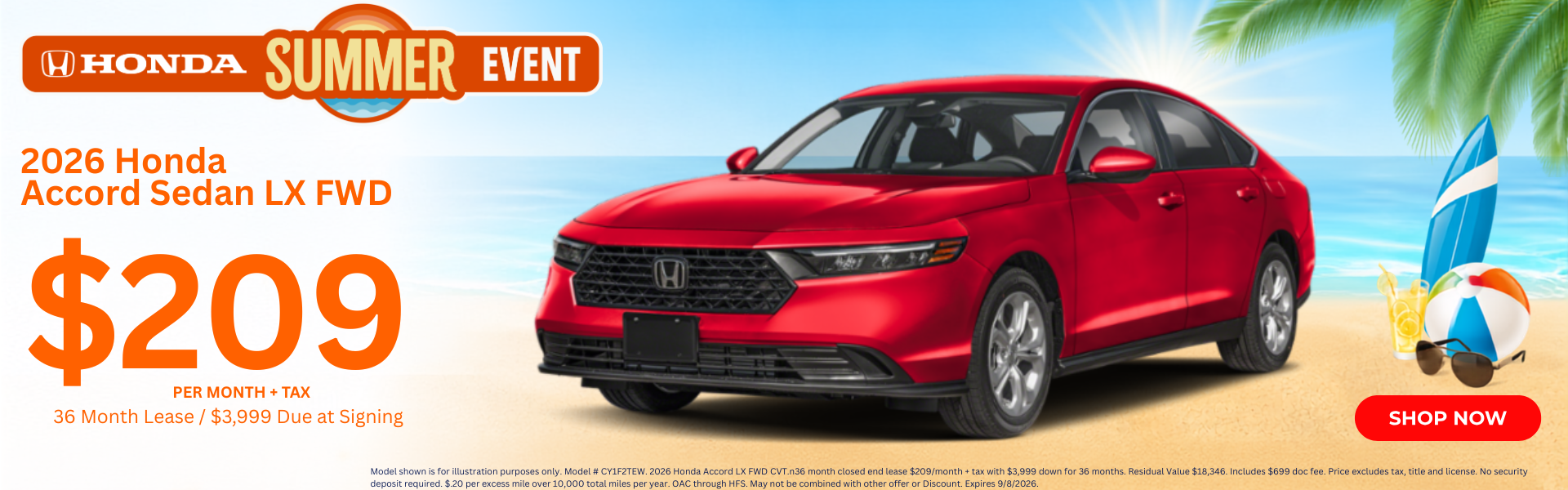 Best Honda Accord Sedan Lease Deals and Sale Prices In Phoen