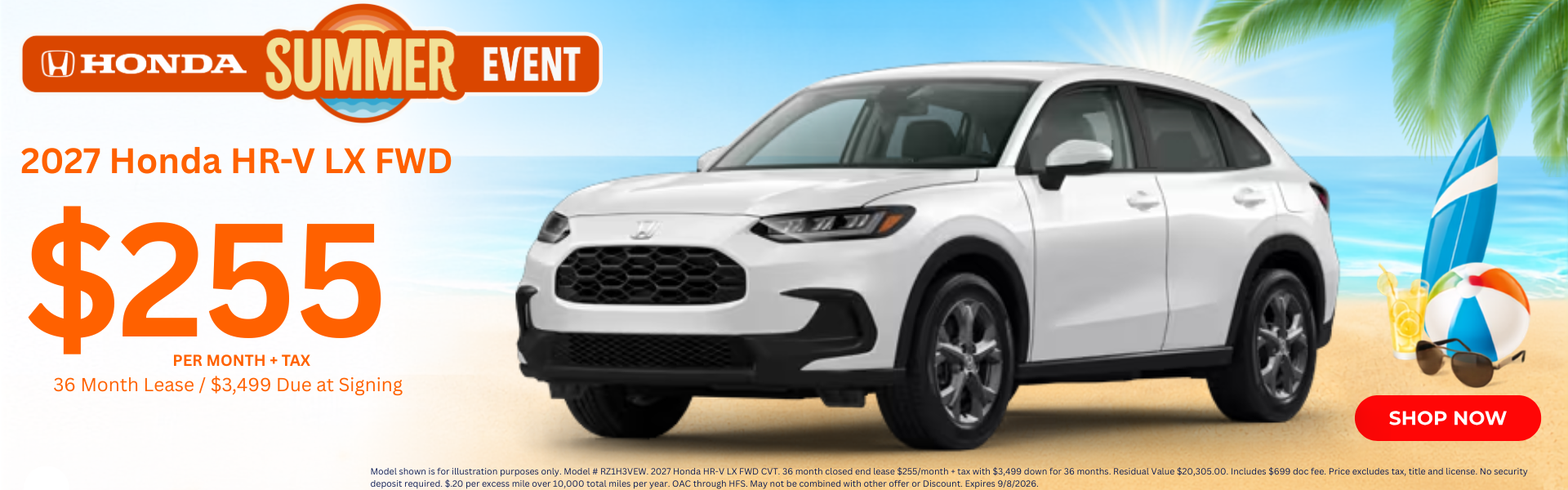 Best Honda HR-V Lease Deals and Sale Prices In Phoenix AZ