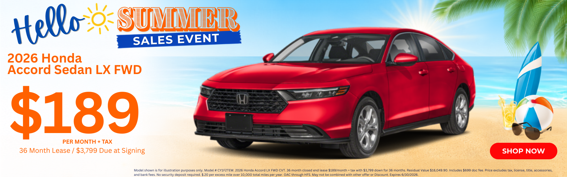 Honda Lease Deals and Sale Prices In Phoenix AZ