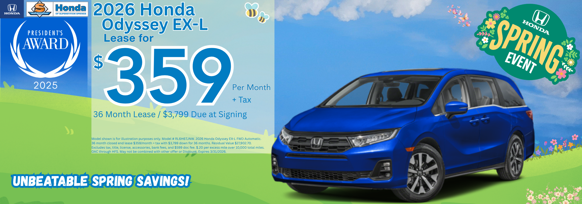 Best Honda Lease Deals in Arizona