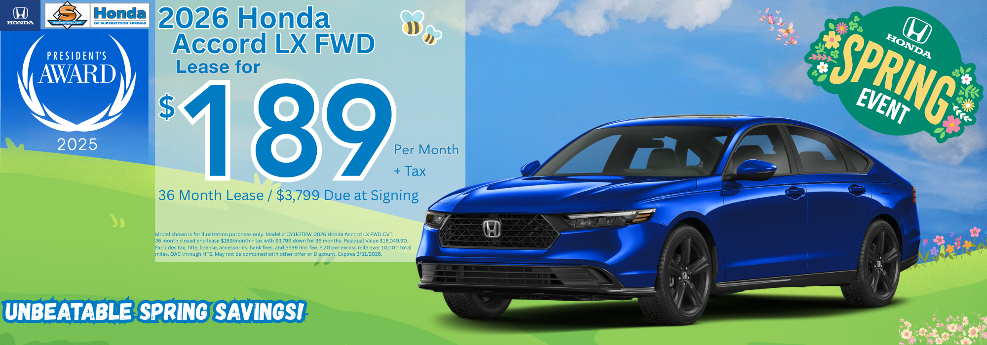 Best Honda Lease Deals in Arizona