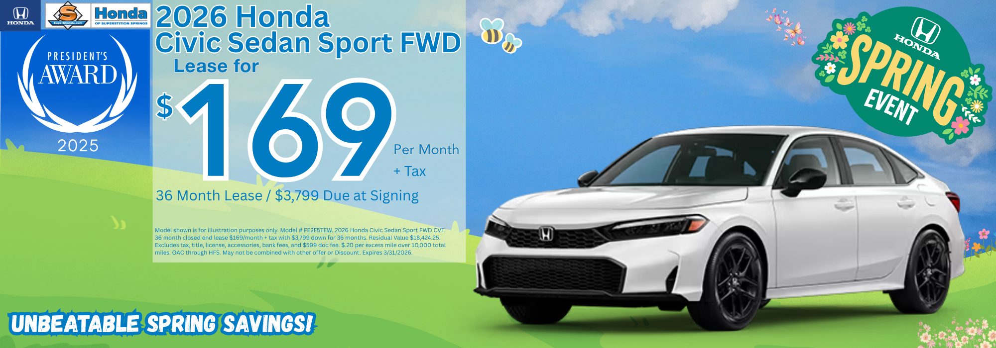 Best Honda Lease Deals in Arizona