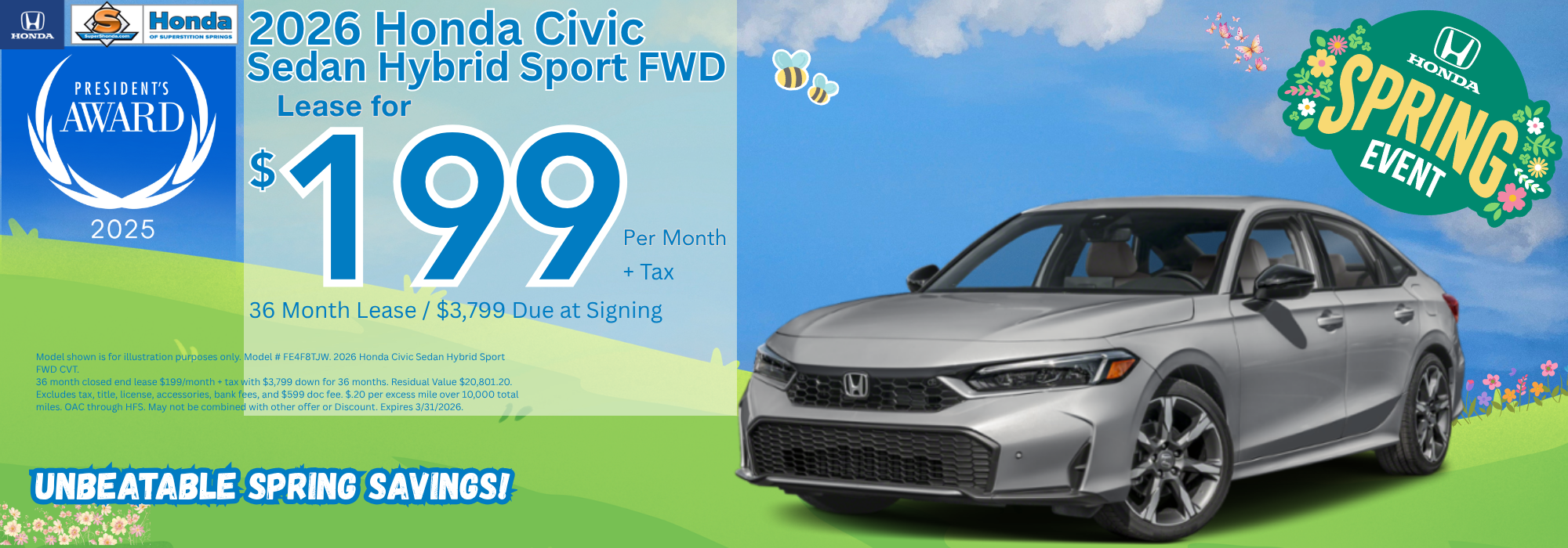 Best Honda Lease Deals in Arizona