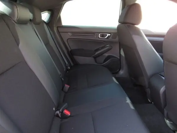 2025 Honda Civic Hatchback Rear seats