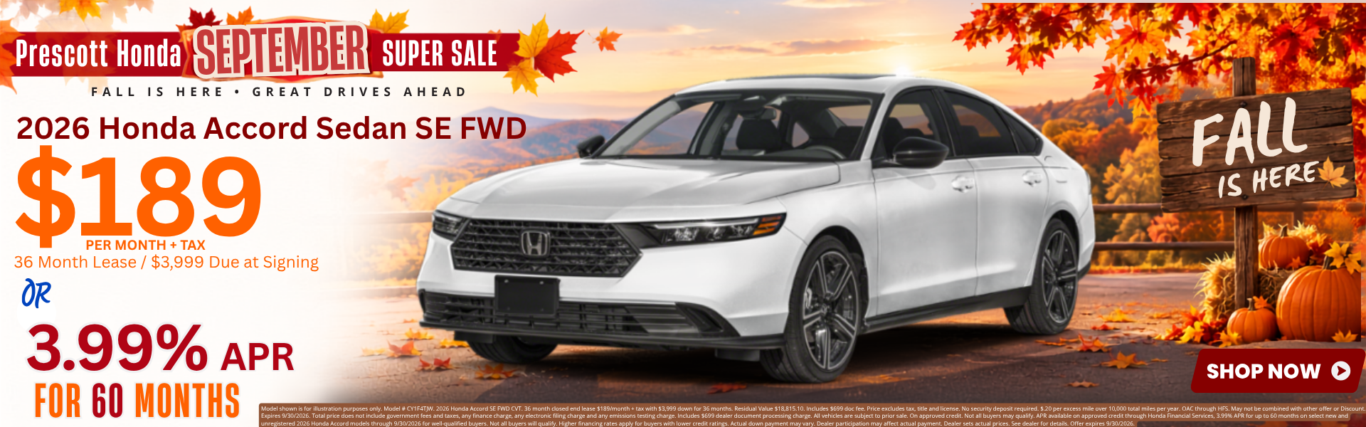 Best Honda Accord Sedan Lease Deals and Sale Prices In Phoen
