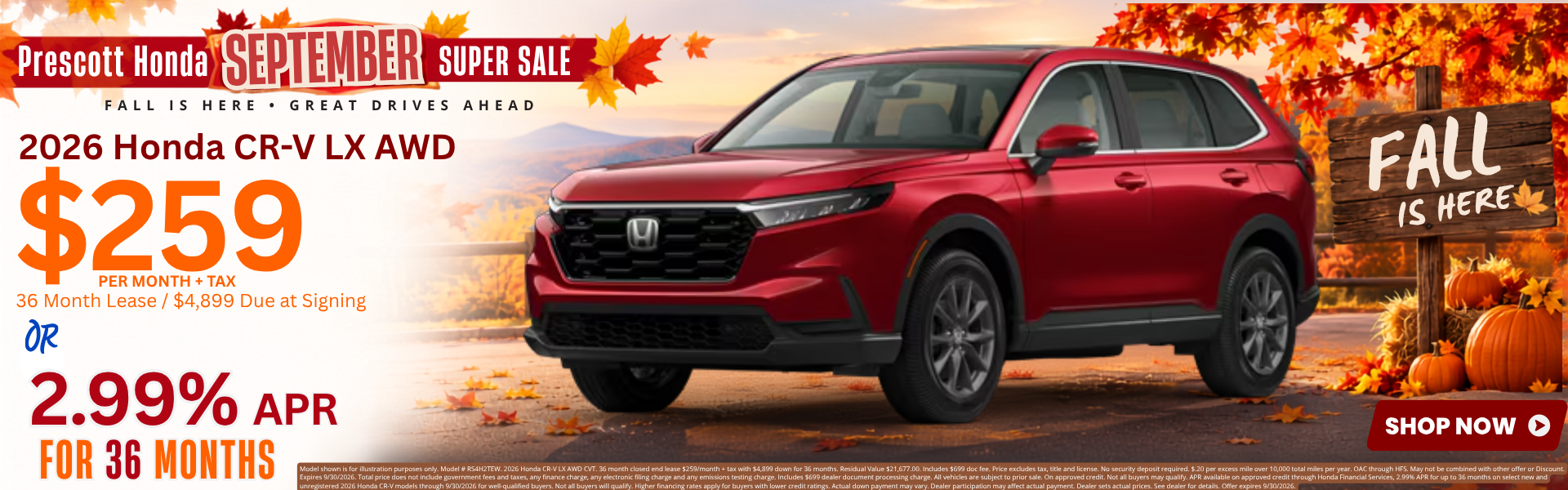 Best Honda CR-V Lease Deals and Sale Prices In Phoenix AZ