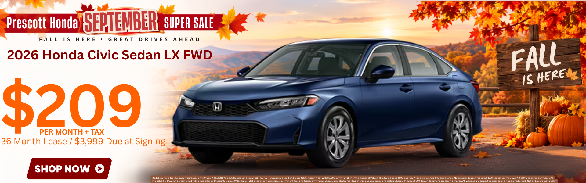 Best Honda Civic Sedan Lease Deals and Sale Prices In Phoeni
