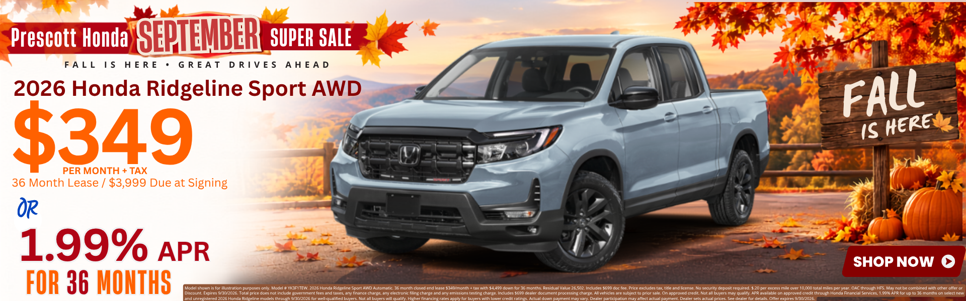 Best Honda Ridgeline Lease Deals and Sale Prices In Phoenix 