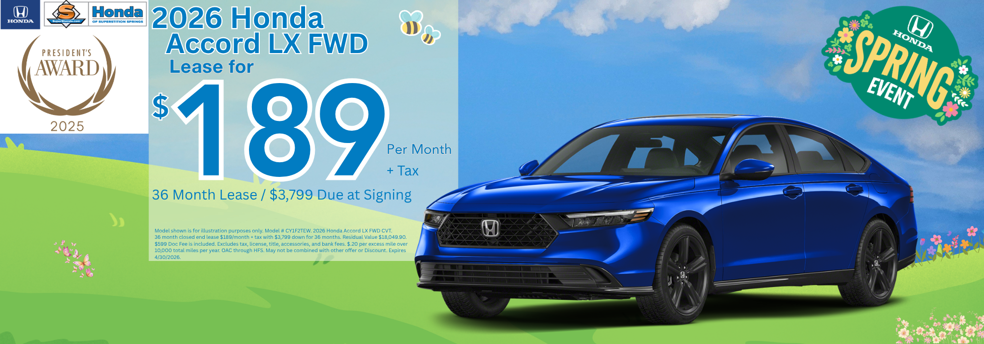 Best Honda Lease Deals in Phoenix Arizona