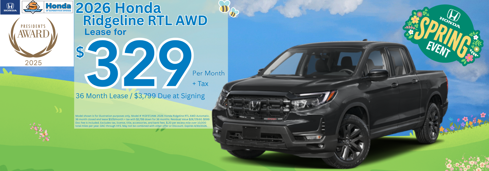 Best Honda Lease Deals in Phoenix Arizona