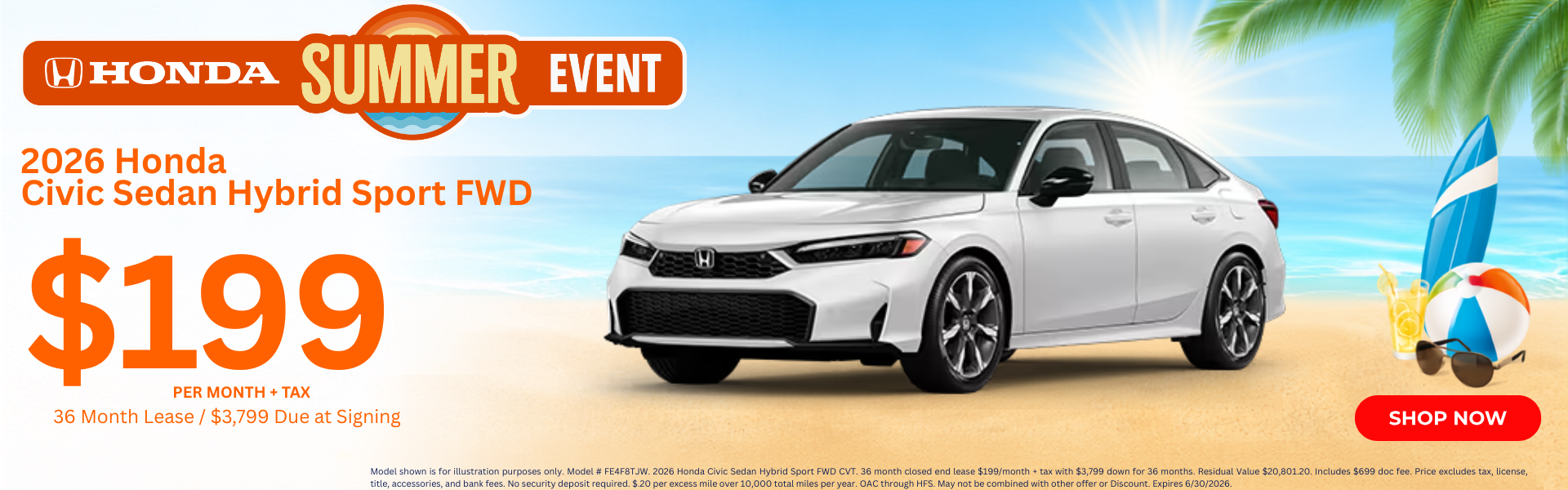 Honda Lease Deals and Sale Prices In Phoenix AZ